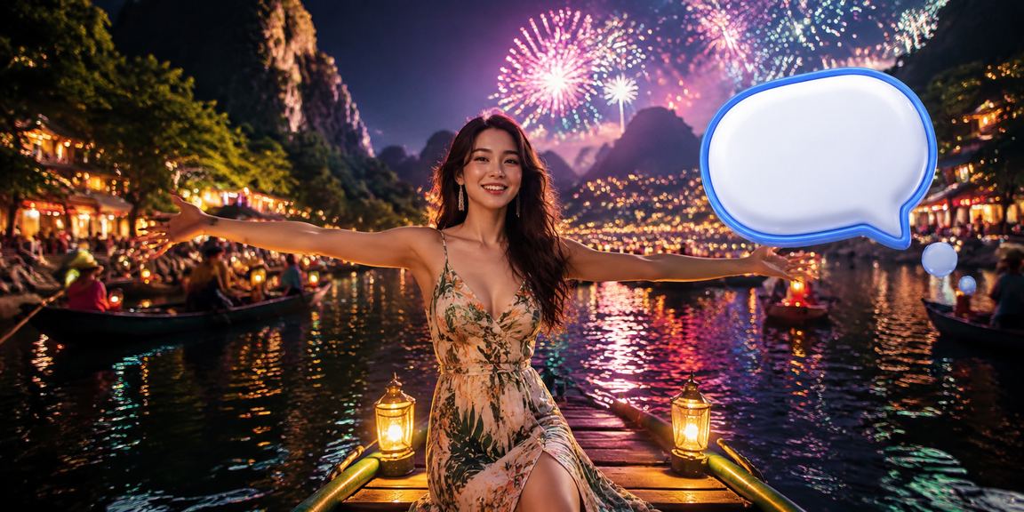 Khung cảnh lễ hội cá cược casino tại Ninh Bình